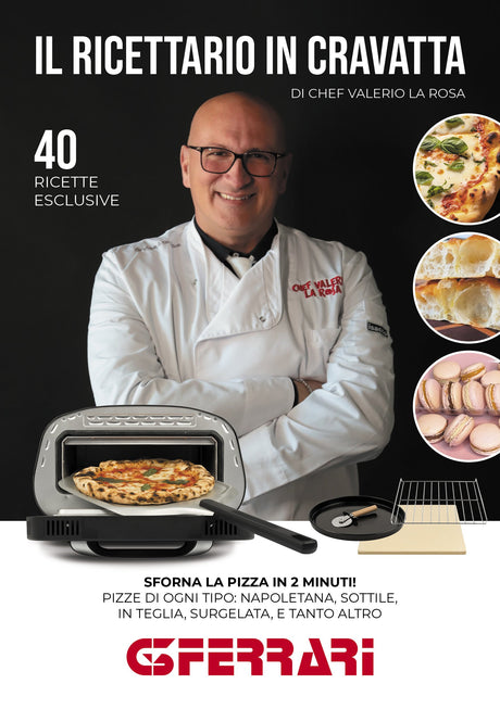 EAN 8055176402624 - G3 Ferrari Pronto Pizza 2 minuti fabricante de pizza y hornos 1 Pizza(s) 1700 W Negro, Plata imagen 15