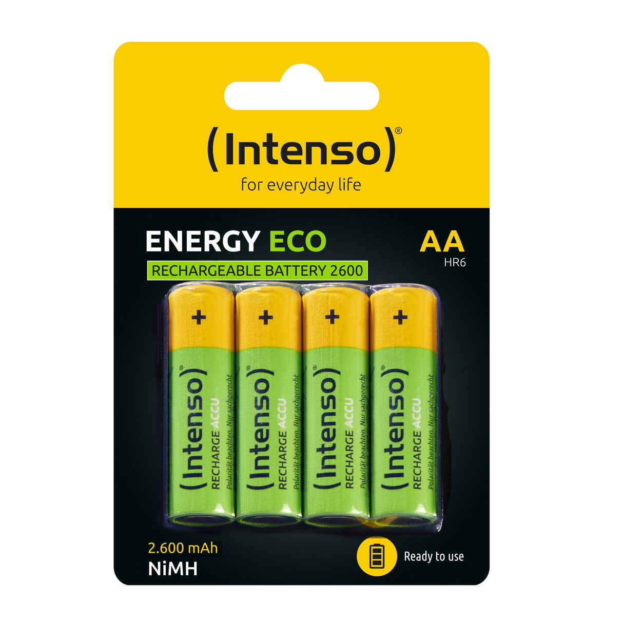 EAN 4034303029167 - Intenso 7505624 pila doméstica Batería recargable AA Níquel-metal hidruro (NiMH) imagen 2