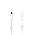 EAN 4047443433909 - Hama 00205247 cable coaxial 3 m Blanco imagen 1