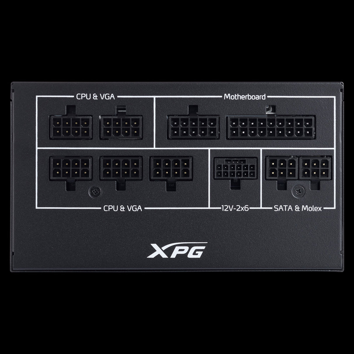 EAN 4711085946256 - XPG COREREACTOR II VE 850W unidad de fuente de alimentación 24-pin ATX ATX Negro imagen 3