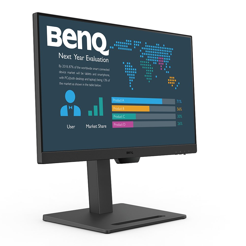 Monitor  Benq Bl2490t Negocios Led 23.8" 1920 X 1080 Full Hd (1080p) @ 100 Hz Ips 250 Cd/M² 1300:1 5 Ms 2xhdmi Displayport Altavoces