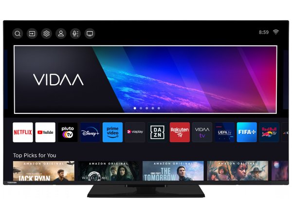 EAN 4024862133726 - Toshiba 50QV3463DG Televisor 127 cm (50") 4K Ultra HD Smart TV Negro 250 cd / m² imagen 1