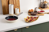 Smeg Fpf2402crm Bratpfanne, 24 Cm, Keramik, Edelstahlgriff, Mattcreme