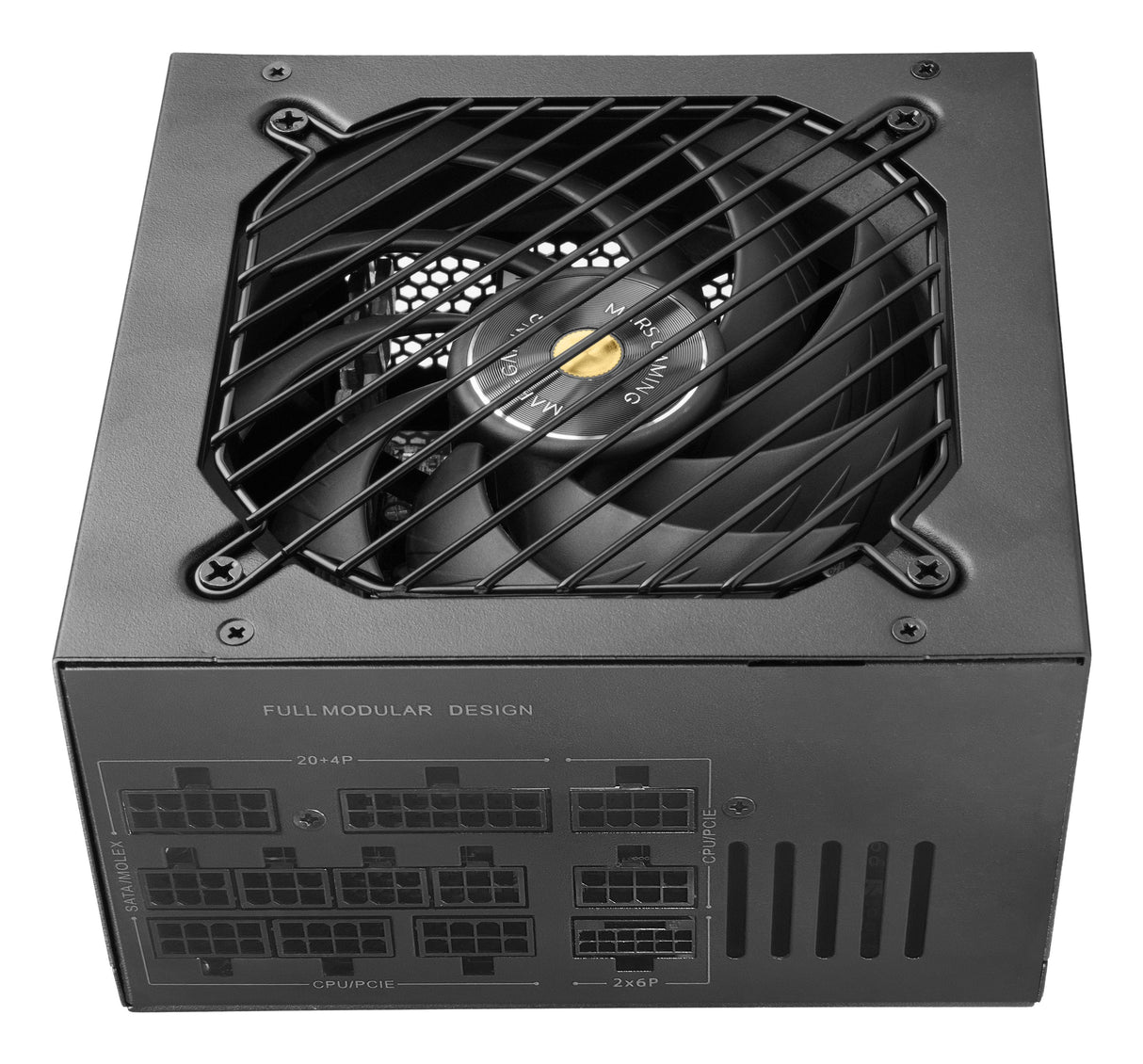 Fuente De Alimentacion Mars Gaming 850w Modular Atx 3.1 80+ Gold 140mm Silent Negro