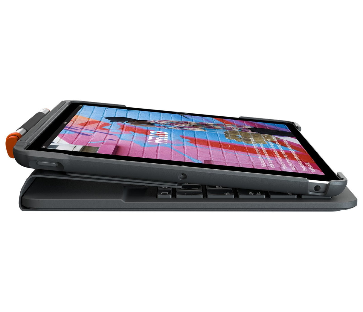 Suizo Logitech Slim Folio Qwertz Bluetooth Grafito