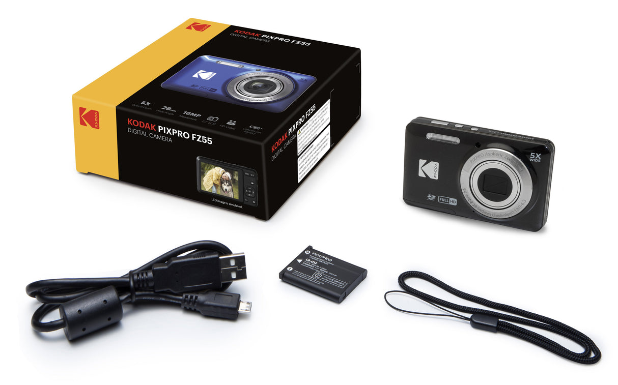 EAN 0819900014068 - Kodak PIXPRO FZ55 1/2.3" Cámara compacta 16 MP CMOS 4608 x 3456 Pixeles Negro imagen 5
