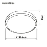 Plafón  Activejet Aje-Genua 3xe27