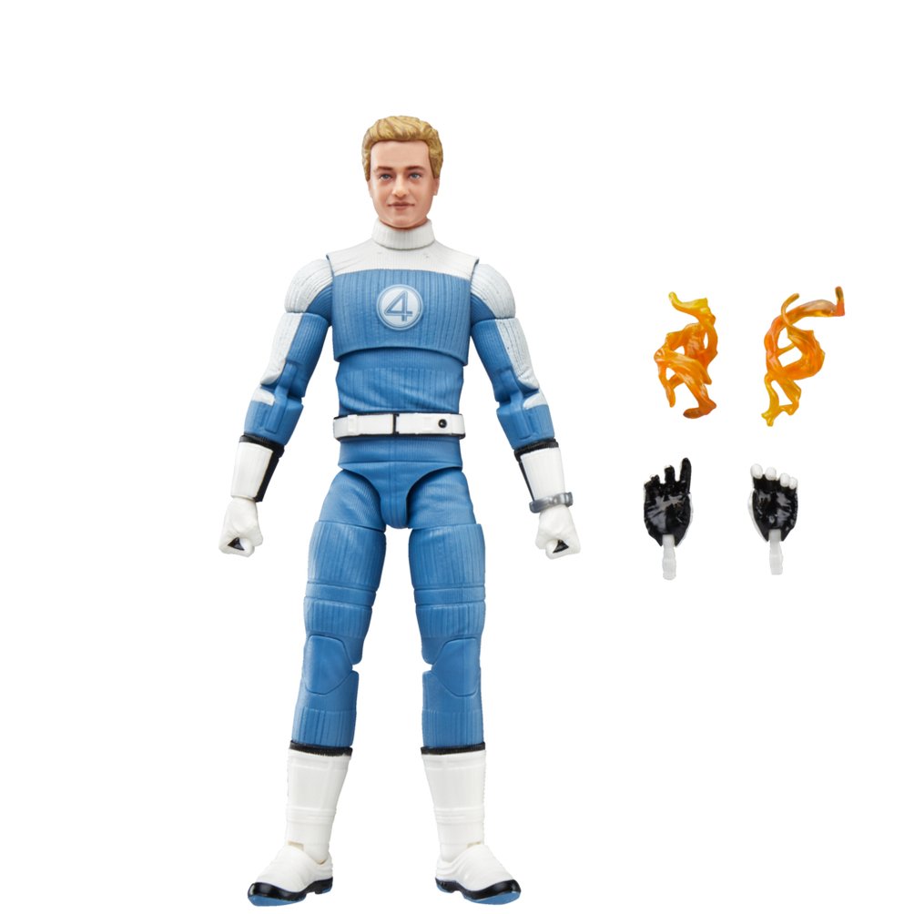 Figura Johnny Storm Los 4 Fantasticos Marvel 15cm