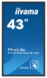 Monitor Iiyama 43 Tf4339msc-B1ag 12ms,Vga, Dvi, Hdmi