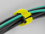 Delock 19540 Presilla Bridas Adherentes Para Cables Amarillo 5 Pieza(S)