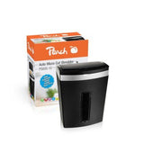 Destructora De Documentos Peach Auto Micro Cut Shredder Ps600-10 Negro/Plateado Ps600-10
