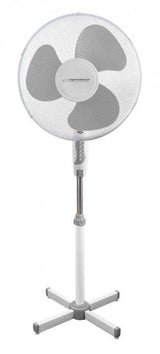 Ventilador De Pie Esperanza Hurricane Ehf001we 50w 3 Velocidades Oscilación 40cm Blanco