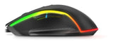 Raton Optico Krom Keos Gaming Rgb 6400dpi/Rgb Rainbow/7 Botones/Usb Nxkromkeos
