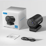 Emeet Smartcam S600 4k Negro 30fps Autoenfoque Micrófono Webcam