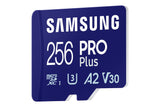Samsung Pro Plus Microsd 256gb Uhs-I U3 Full Hd 4k Uhd 180mb S Read 130mb S Write Memory Card Incl Sd-Adapter 2023