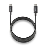 Cable Usb 2.0 Tipo-C Ngs Zyro 60w-1 Usb Tipo-C Macho Usb Tipo-C Macho Hasta 60w 480mbps 1m Negro
