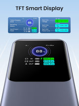 EAN 6941876242931 - Ugreen 25000mAh 200W Fast Charging Powerbank Gris imagen 5