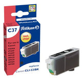 Cartucho Pelikan Canon C37 Cli521 Bk Negro Compatible