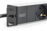 EAN 4016032280712 - Digitus DN-95411 base múltiple 3 salidas AC Negro imagen 5