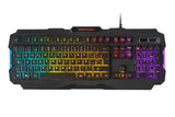 Mars Gaming Mcprgb2 Combo Gaming - Teclado Rgb Rainbow - Raton 4000dpi Rgb Flow - Auriculares Rgb Flow - Alfombrilla