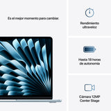 EAN 0195949891380 - Apple MacBook Air Apple M M4 Portátil 34,5 cm (13.6") 24 GB 512 GB SSD Wi-Fi 6E (802.11ax) macOS Sequoia  imagen 10