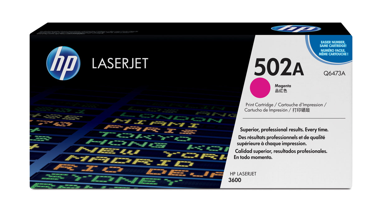 Toner Hp 502a Magenta Q6473a