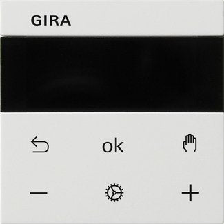 EAN 4010337055280 - GIRA System 3000 termoestato Bluetooth Blanco imagen 1