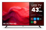 Televisor Grunkel Led-4300pbw 43' 4k Smart Tv Wifi