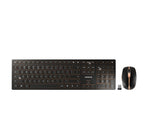 EAN 4025112089718 - CHERRY DW 9000 SLIM teclado Ratón incluido Universal RF Wireless + Bluetooth QWERTY Inglés de EE. UU. Neg imagen 1