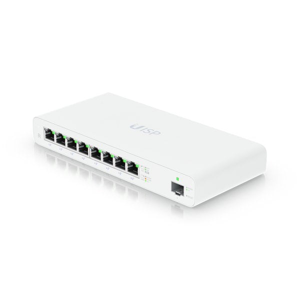 Ubiquiti Networks Uisp-R Router Poe Gigabit Para Aplicaciones Micropop Con 8 Puertos Rj45 Gbe Con Poe Pasivo De 27v Que Soportan
