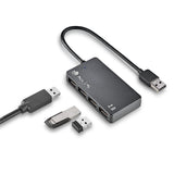 Ngs Ihub4 Tiny Hub Usb 2.0 - 4 Puertos Usb 2.0 - Velocidad Hasta 480mbps