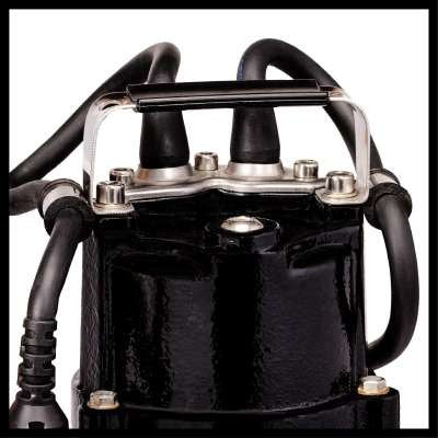 Bomba De Agua Sucia Einhell Gc-Dp 5010 G, Sumergible/Bomba De Presión (Rojo/Acero Inoxidable, 500 Vatios)