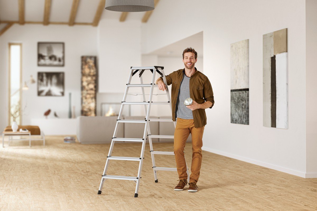 Hailo D60 Standardline 2x5 Step Stepladder