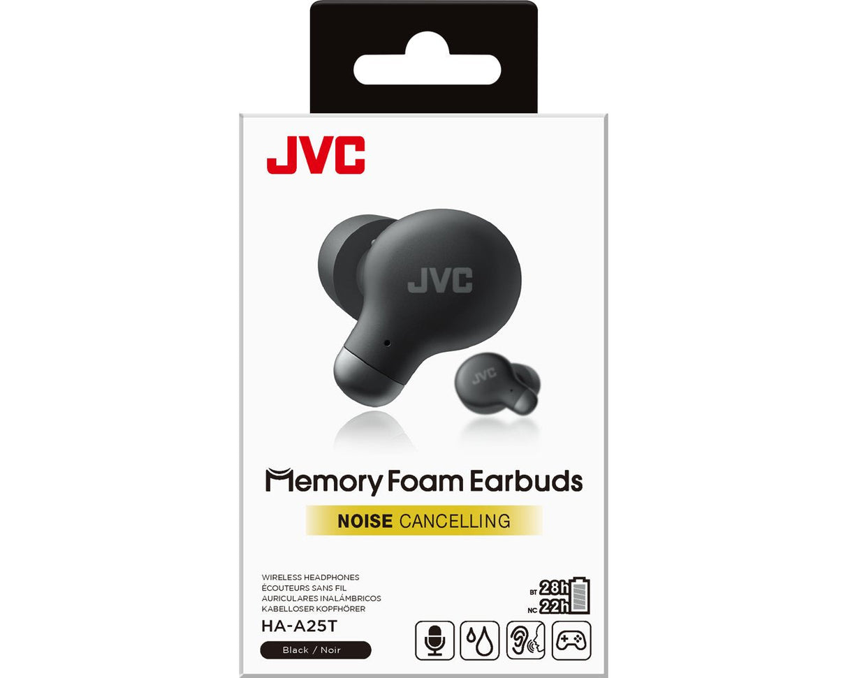 Jvc Ha-A25t Auriculares True Wireless Stereo (Tws) Dentro De Oído Llamadas/Música Bluetooth Negro