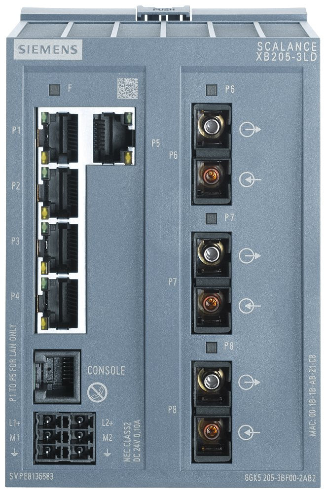 Siemens Siem 6gk5205-3bf00-2ab2 Scalance Xb205-3 2 Ie Switch - Switch - 0,1 Gbps