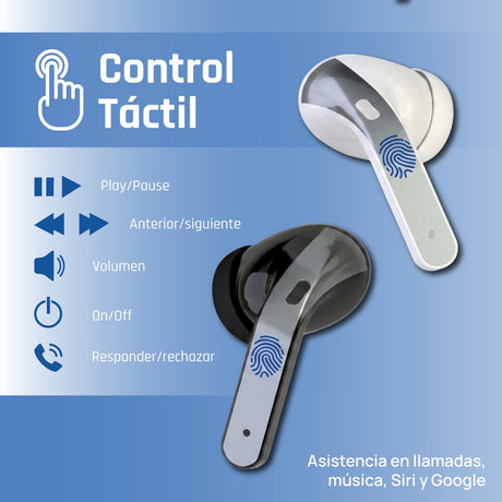EAN 8435364319352 - iggual True Sound True Wireless Stereo (TWS) Dentro de oído Llamadas/Música Blanco imagen 11