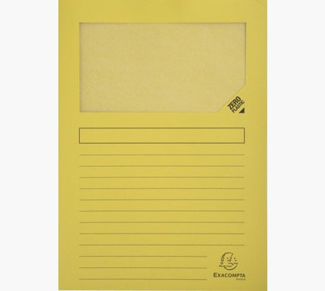 EAN 3130630501091 - Exacompta 50109E carpeta Caja de cartón Amarillo A4 imagen 1