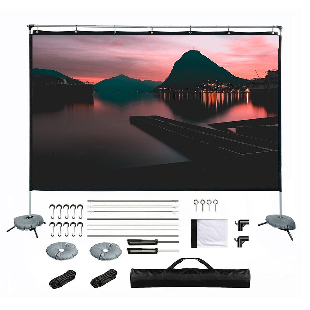 Iggual Pantalla Exterior Portable 120" 265x149 Cm