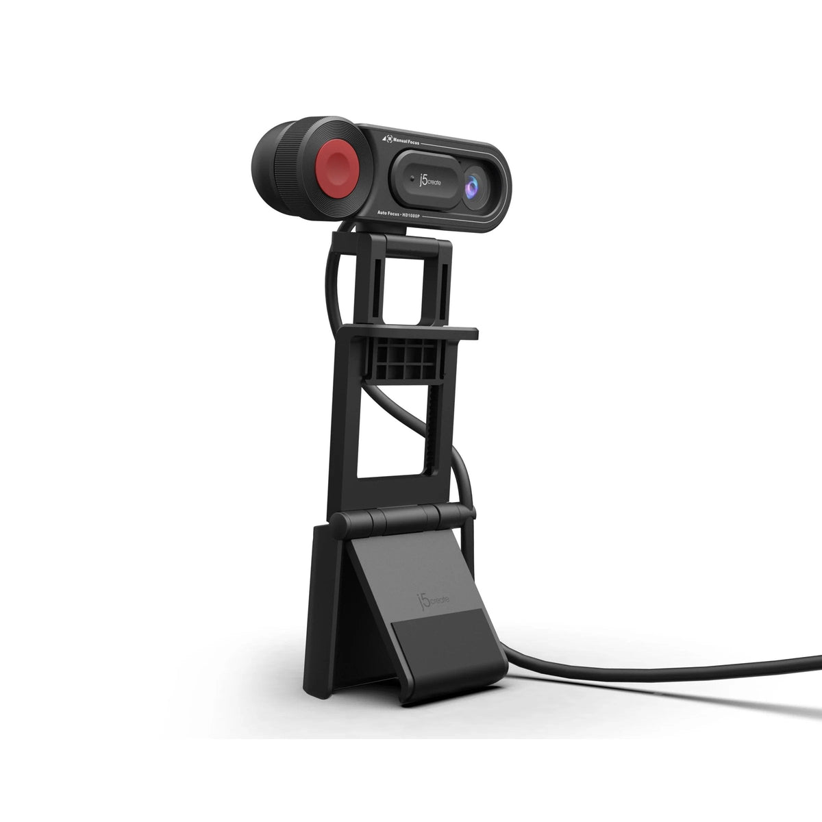 J5create Jvu250-N Cámara Web Hd De Alta Definición Con Interruptor De Enfoque Manual Y Automático
