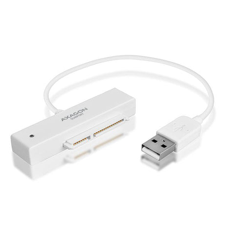 EAN 8595247902566 - Axagon ADSA-1S caja para disco duro externo Carcasa de disco duro/SSD Blanco 2.5" imagen 2
