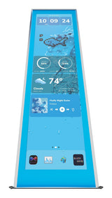 Hyte Y70 Actualización De Pantalla Táctil Blueberry Milk 36,8 Cm (14,5 Pulgadas), Azul, Pantalla Táctil De 14,5 Pulgadas Acc-Hyte-Lk-Y7tti-Bm 