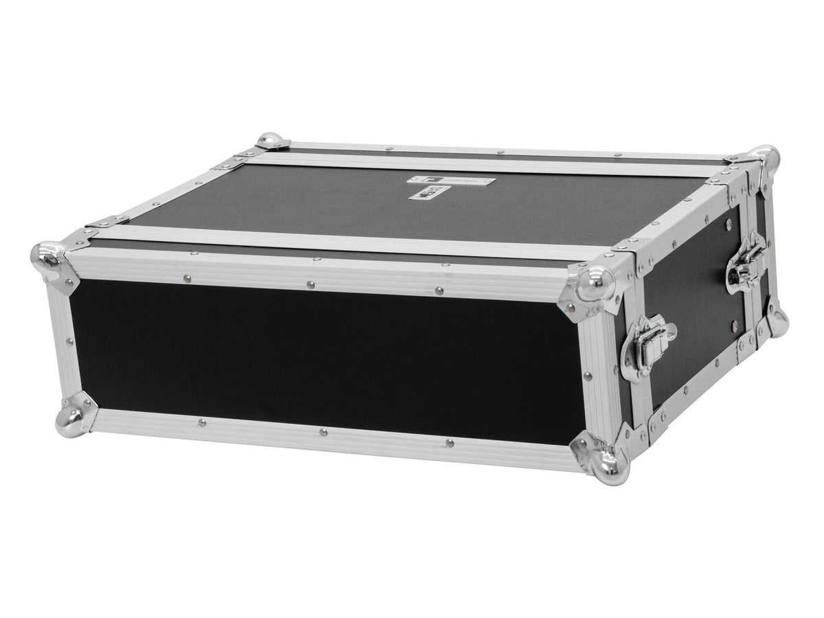 Roadinger 30107192 Hardcase Aluminio Negro - Plata Audiogeräte-Maletín