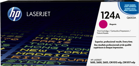EAN 0829160412443 - HP 124A Magenta Original LaserJet Toner Cartridge cartucho de tóner 1 pieza(s) imagen 1