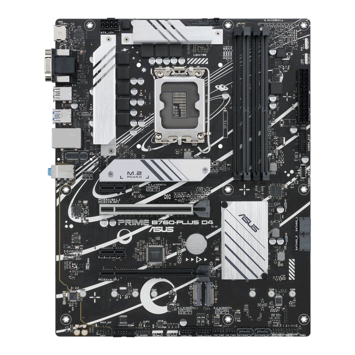 EAN 4711081970309 - ASUS PRIME B760-PLUS D4 Intel B760 LGA 1700 ATX imagen 1