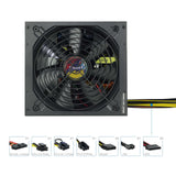 Tooq Fuente De Alimentacion Atx 650w Con Pfc Activo - Negro