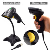 EAN 8054392618314 - Ewent EW3410 lector de código de barras Lector de códigos de barras portátil 1D/2D LED Negro imagen 6