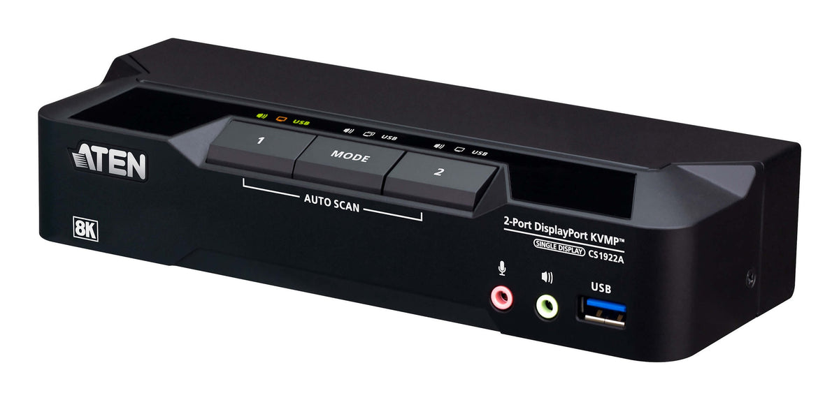 EAN 4711581520721 - ATEN CS1922A-AT-G interruptor KVM Negro imagen 1