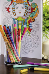 Estuche De 8 Rotuladores Stabilo Pen 68  Colores Pastel Punta 1mm Tinta Al Agua Acuarelable