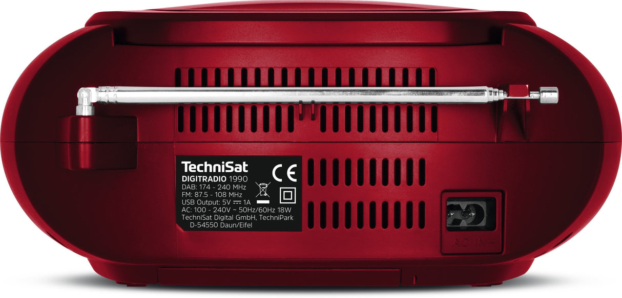 Technisat Digitradio 1990 Rojo