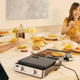 Grill Braun Cg7020 2000w Negro. Inox